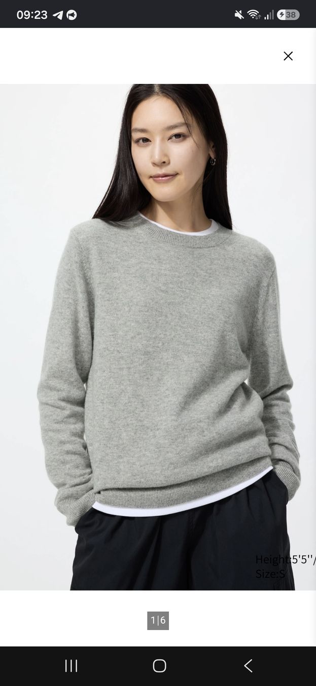 Uniqlo Pullover & Sweatshirts: Uniqlo Kaschmir Pullover beige Grösse M  – Gebraucht aus Winterthur von ann_7lxx 9