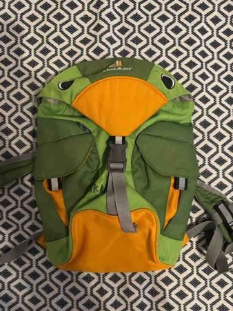 Deuter Wanderrucksack Kinder grün neuwertig