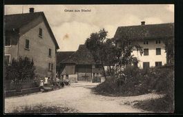 AK Stadel /Winterthur, Ortspartie