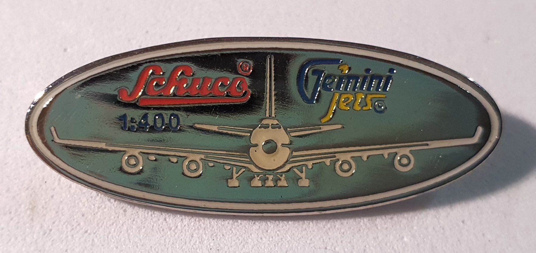Kit di modellismo & Modellini statici: AA451 - Pin 2001 Schuco Gemini Jets 1:400 – Usato da Reinach BL venduto da Boston-Verkauf 1