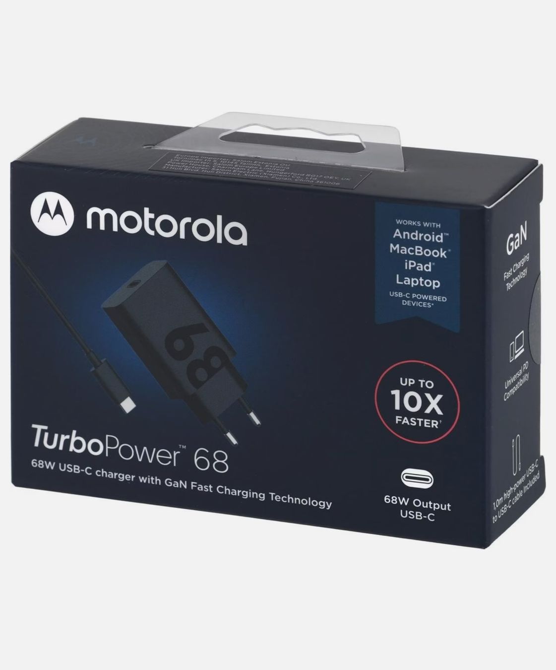 Motorola Caricabatterie: Motorola TurboPower 68 – Nuovo e nell'imballaggio originale da Winterthur venduto da Pcline1 1