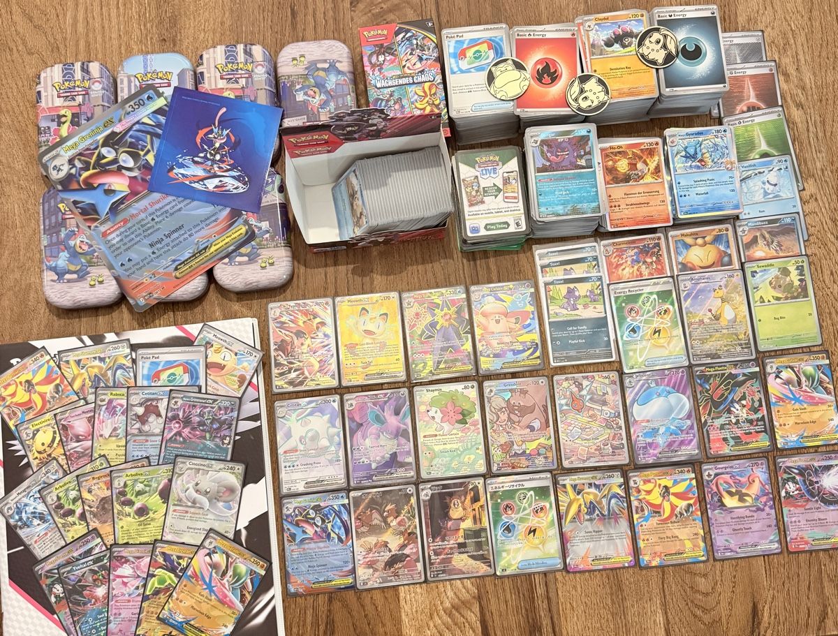 Pokémon Cartes à collectionner: Mega Pokemon Sammlung XXL ab 1.- – D'occasion à Zürich par Busy83