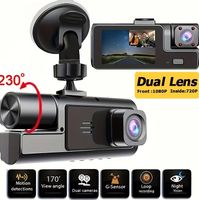 Neue Ultra HD Dashcam, Front und Innenraum, Wi-Fi/G-Sensor