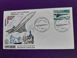 CONCORDE, Erstflug und Ersttagsbrief vom2.März  1969