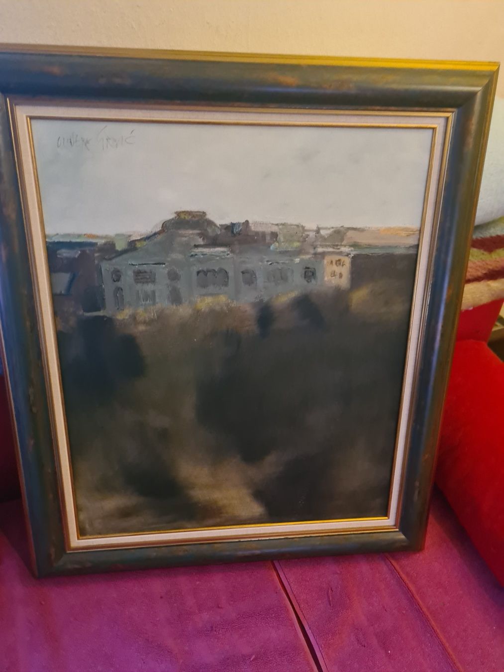 Dipinti: OLIVERA GRBIC Landschaftsbild 50x60cm gerahmt – Usato da St. Gallen venduto da Juhasli