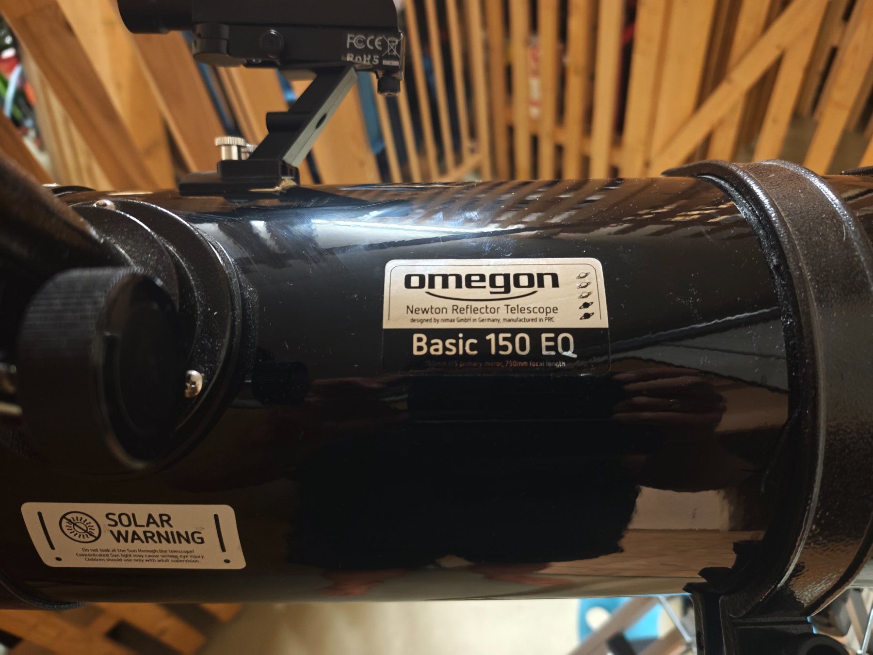 Omegon Teleskope: Omegon Basic 150 EQ, 750mm focal length + 2x Okular, Barlow – Gebraucht aus Nänikon von mankie84 2