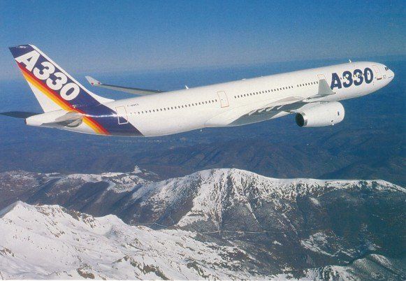 Cartoline postali: Airbus A330-300 – Usato da Zuerich venduto da OceanLinerPostcards