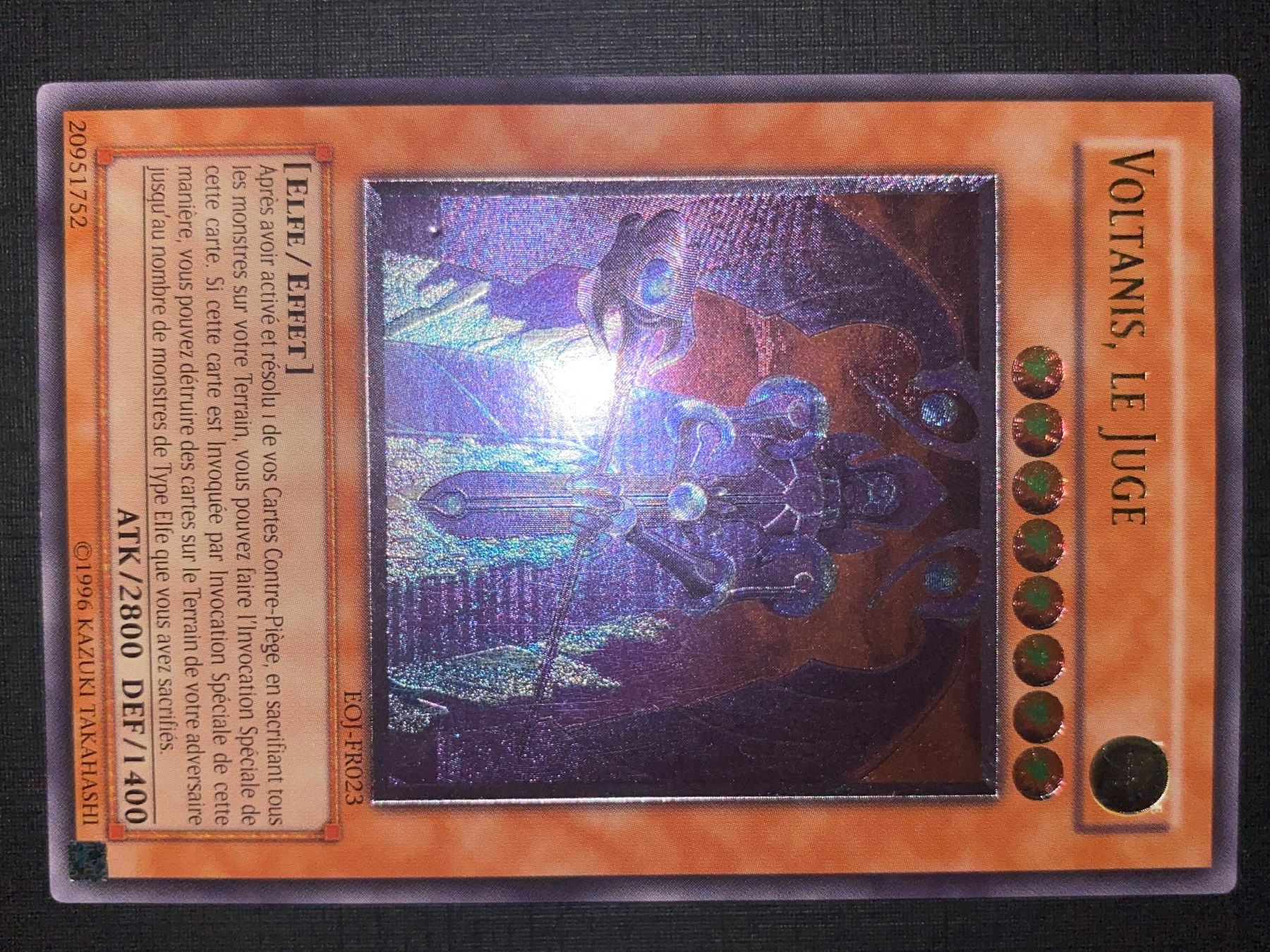 Yugioh Cartes à collectionner: Voltanis the Adjudicator EOJ-FR023 - Ultimate - FR - NM+ – Neuf (Voir description) à Yverdon-les-Bains par Prismea 1