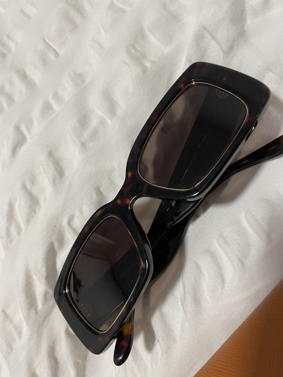 Occhiali & Lenti: Sonnenbrille Schildpatt-Muster mit braunem Etui – Usato da Boniswil venduto da sin_wh8w 2