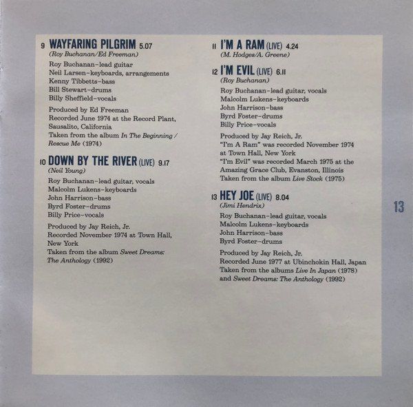 CDs: Roy Buchanan – Neuf (Voir description) à Aeschi SO par Stones55 3