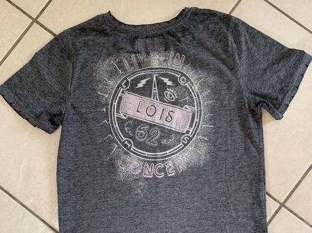 Graues LOIS T-Shirt, Grösse S, neuwertig, Top Zustand