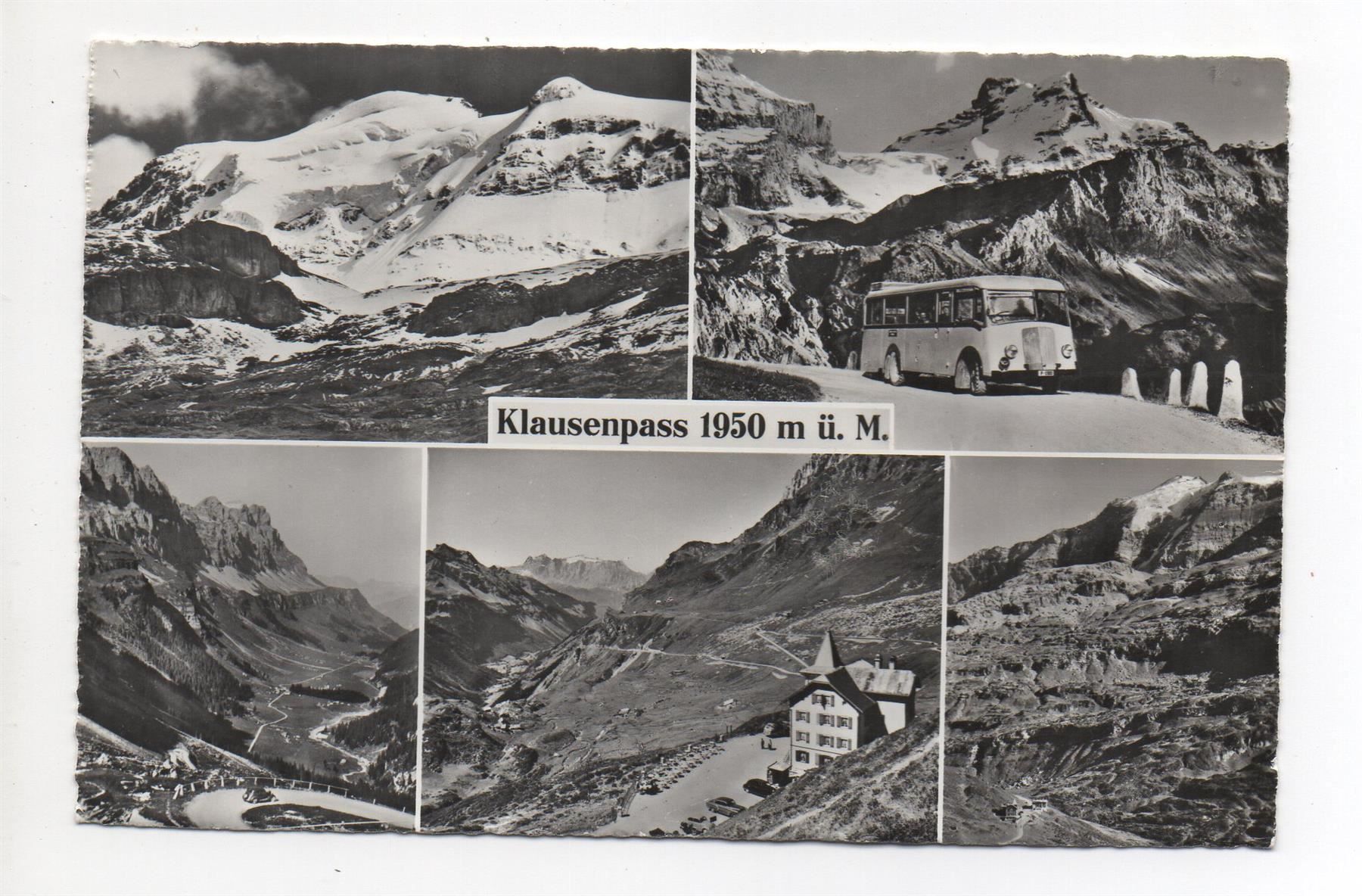 Cartoline postali: KLAUSENPASS Postauto – Usato da Jona venduto da philajona