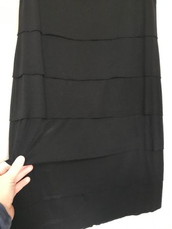 Schwarzes Kleid in Gr S