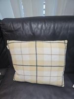 GANT Home Kissen / Kissenhüllen – Hellbeige kariert