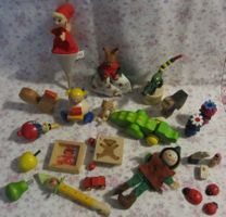Diverse schöne kleine Holzspielsachen - Kindergeburtstag- 02