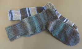 2 Paar Wollsocken Grösse 42