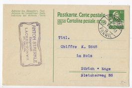 PK, Anton Staerkle Baugeschäft Lachen-Vonwil  1921