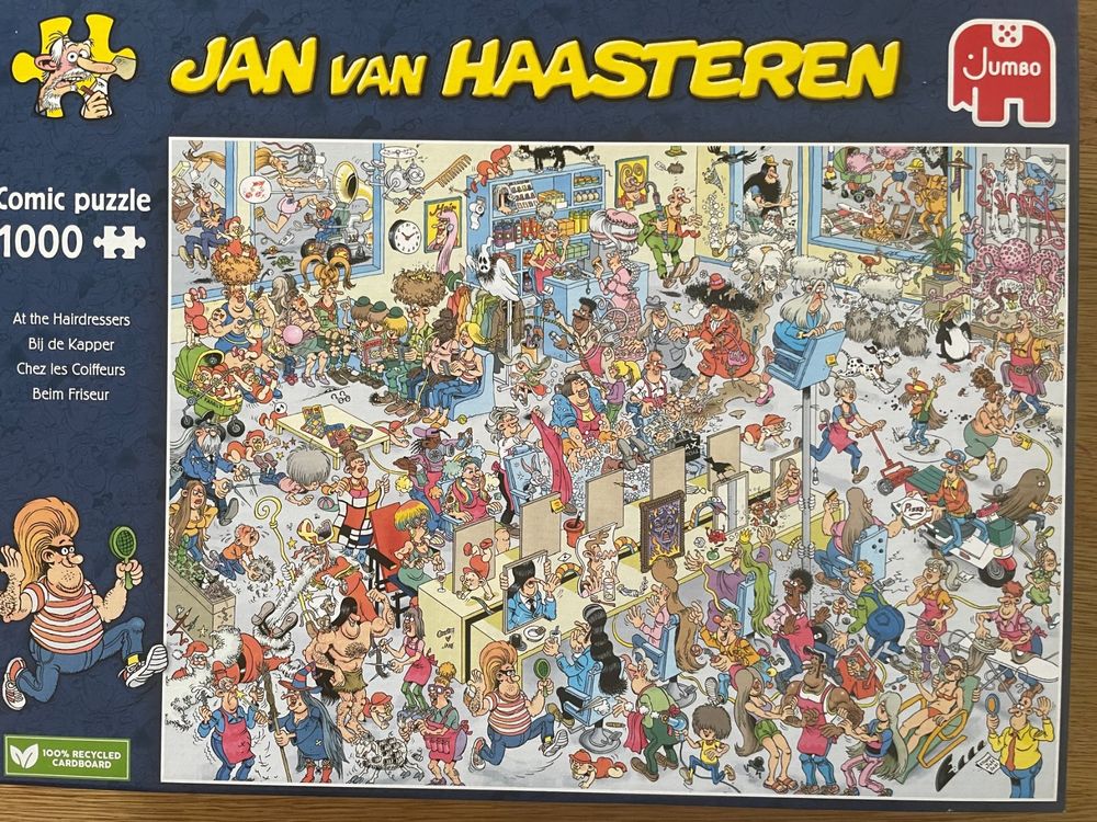 Puzzle JAN van HAASTEREN Beim Friseur Kaufen auf Ricardo