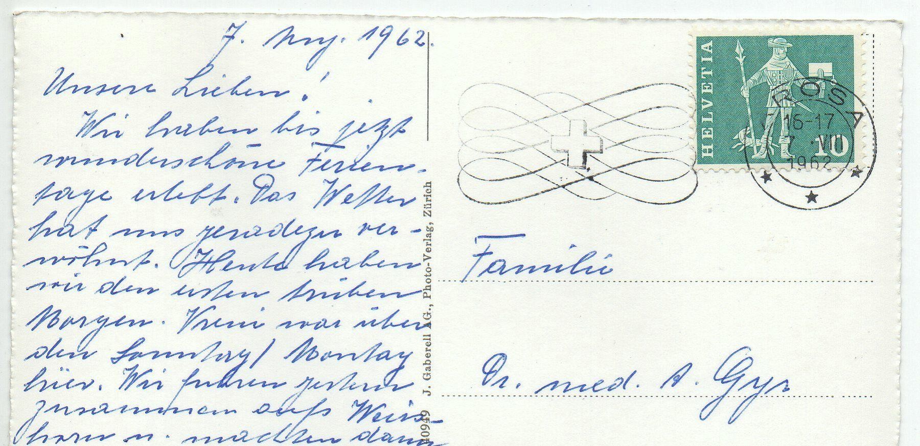 Cartoline postali: AROSA Arlenwald – Usato da Jona venduto da philajona 1