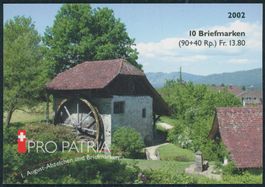 2002 - Pro Patria - Markenheftchen - Ersttag ET