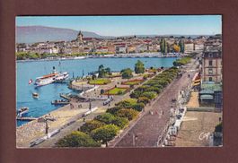 GENEVE - Rade - Bateau CGN
