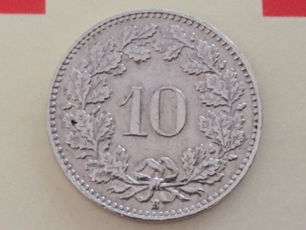 Tutti le monete: 10 Rappen 1958 -vz – Usato da Elsau venduto da herbybay 1
