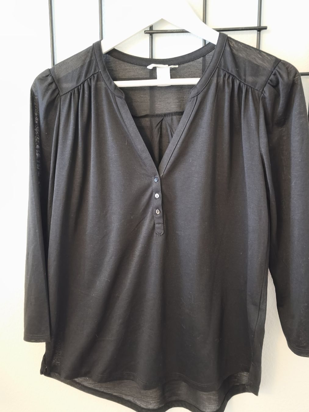 H&M Blusen: Schwarze H&M Bluse, Gr. S, Top Zustand! – Neu (gemäss Beschreibung) aus KRIENS von Franzy_Blond10 3