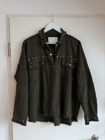 Zara Jacke Khaki Grösse L