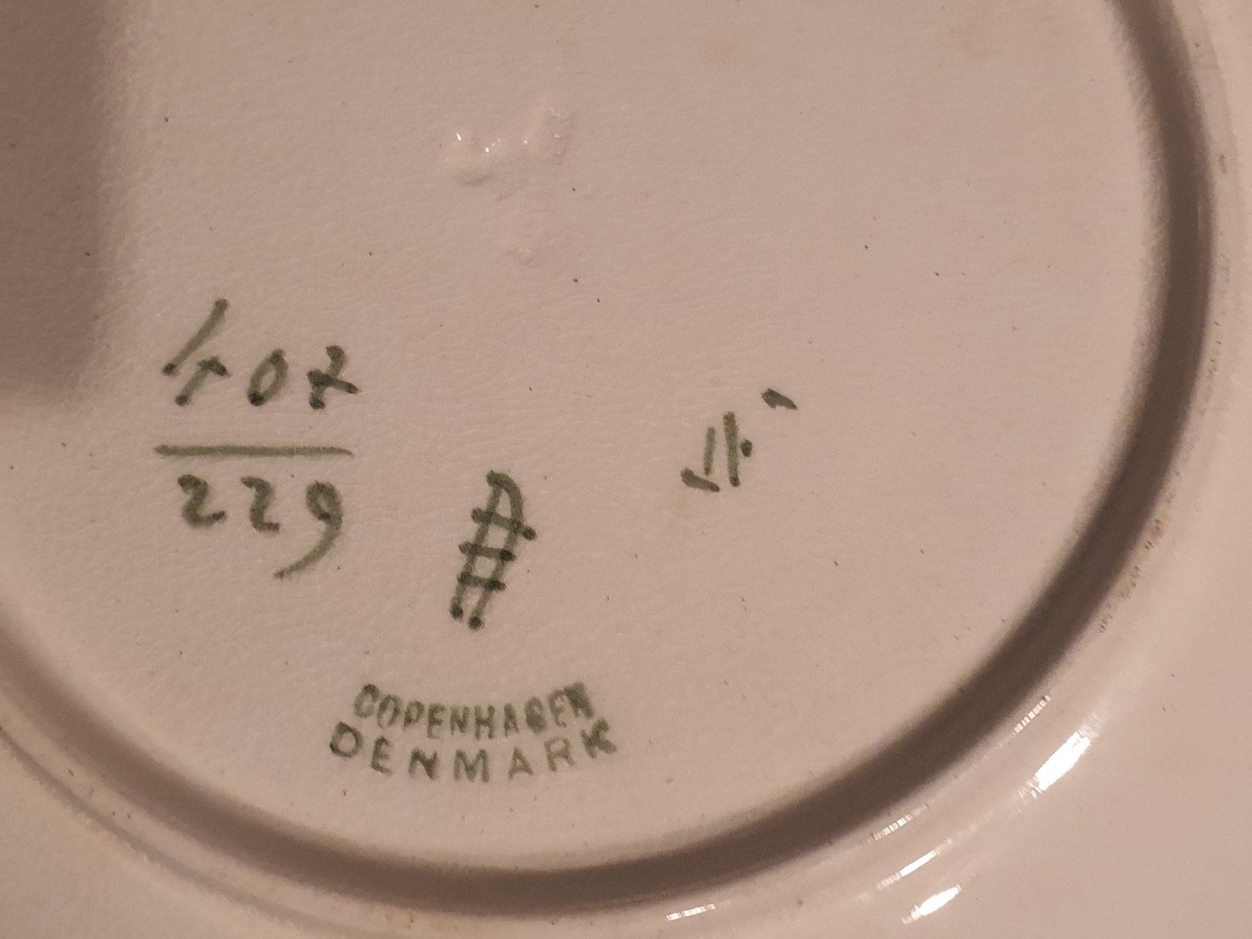 Piatti: Assiette ancienne Copenhagen Denmark 18cm – Usato da DUGNY (-Leytron) venduto da Rdeny 1