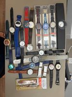Sammlung div.Uhren Swatch, Braun, Bosch, Frederique Constant