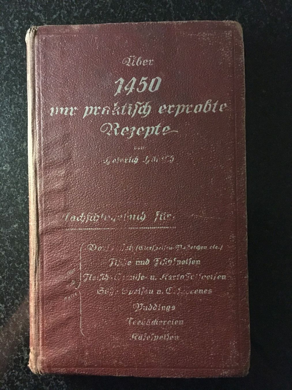 Libri: Kochbuch 1913 – Usato da Felben-Wellhausen venduto da bananajoe8474