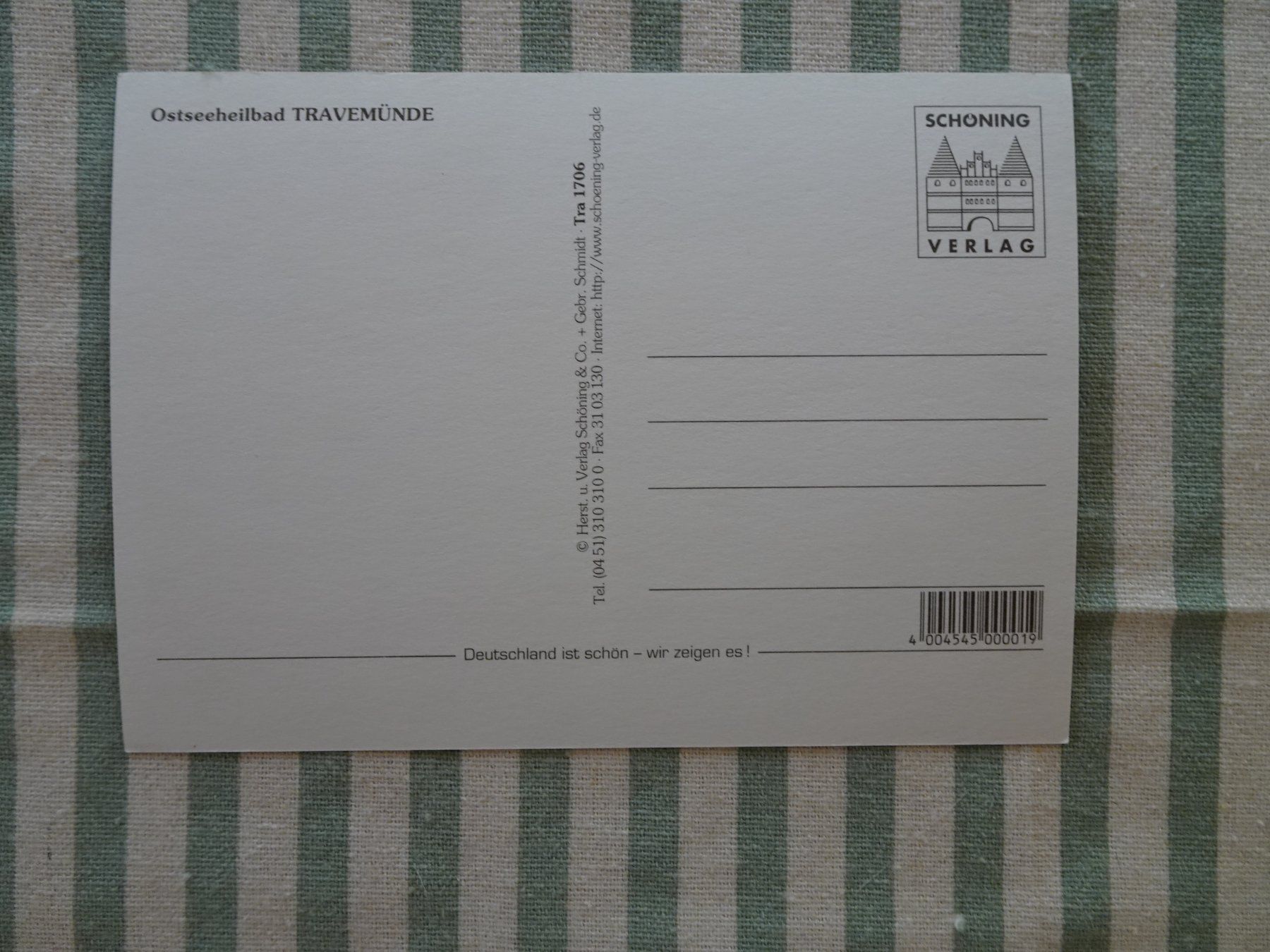 Cartoline postali: 2 Stk. Ansichtskarten ungelaufen Travemünde DE - M202 – Usato da Küssnacht am Rigi venduto da Kleinpreis-Shop 3