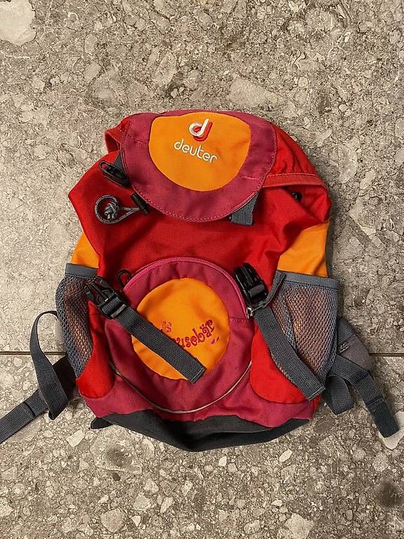 Borse & Zaini: Kinderrucksack Deuter "Schmusebär" – Usato da Mühlau venduto da Johuiii