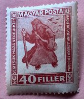 Briefmarken aus  Ungarn 1920 Die Rückkehr der Soldaten