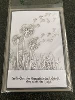 Trauerkarte / Beileidskarte, handgefertigt