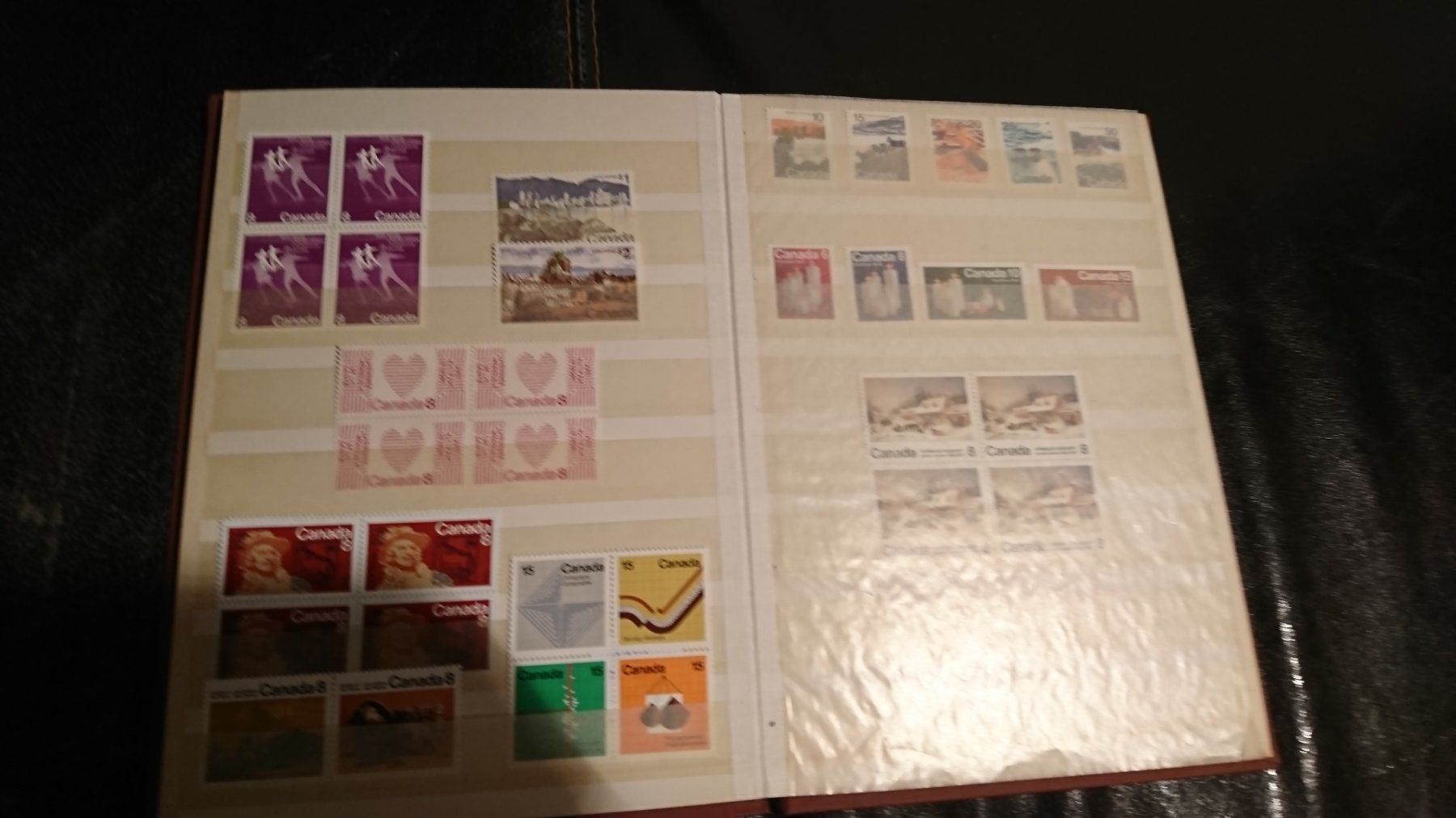 Alle Briefmarken: Sammlung Kanada 1969-1974 ** meist VB+ZD – Neu (gemäss Beschreibung) aus Remetschwil von Hofiii 6