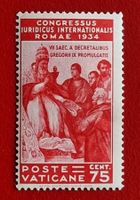 VATIKAN PAPST GREGOR IX JURISTENKONGRESS 1935*