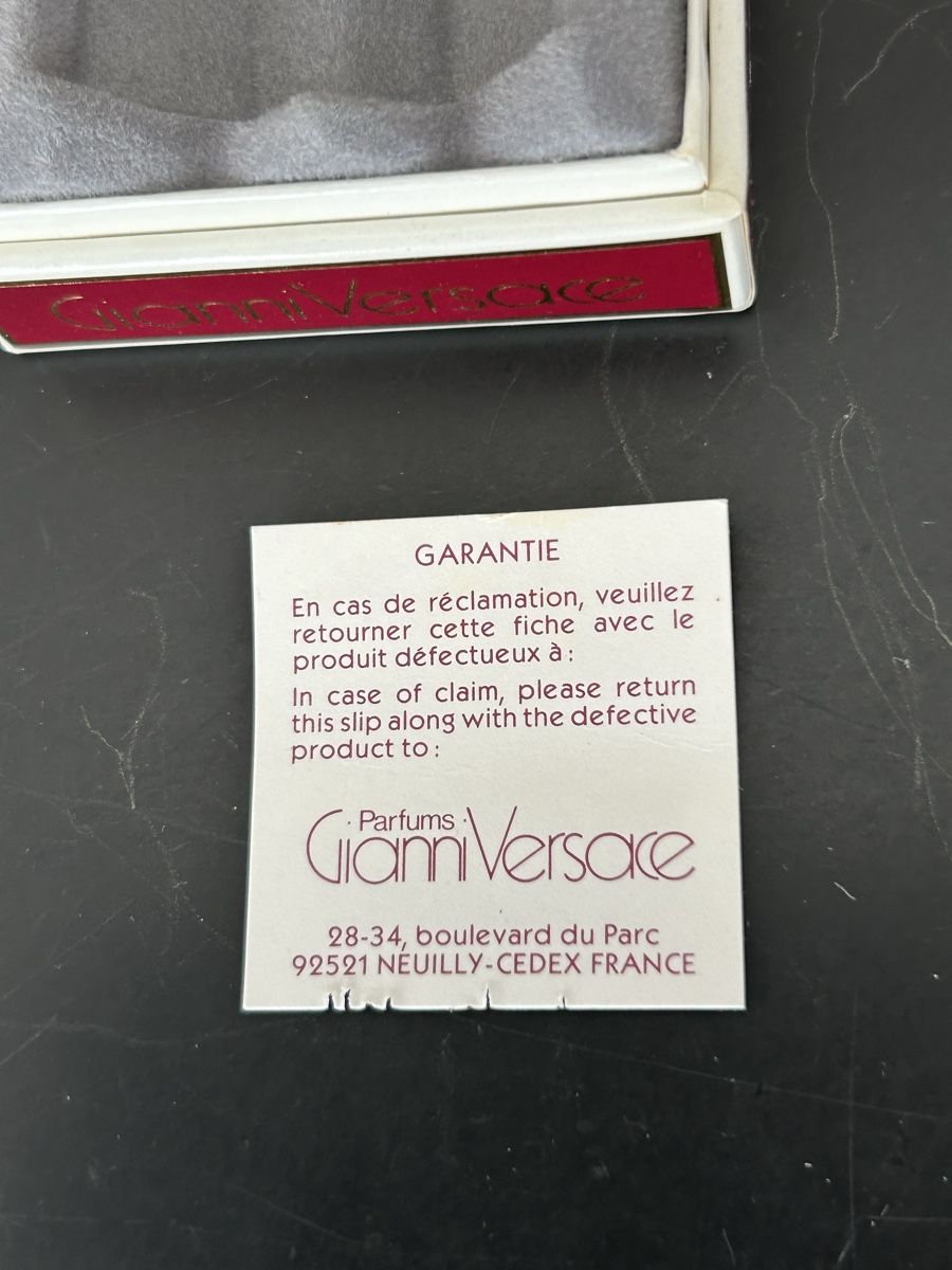 Versace Profumi & Eau de Toilette: Gianni Versace Pure Parfum 7.5 ml – Usato da Zumikon venduto da tuna007 3