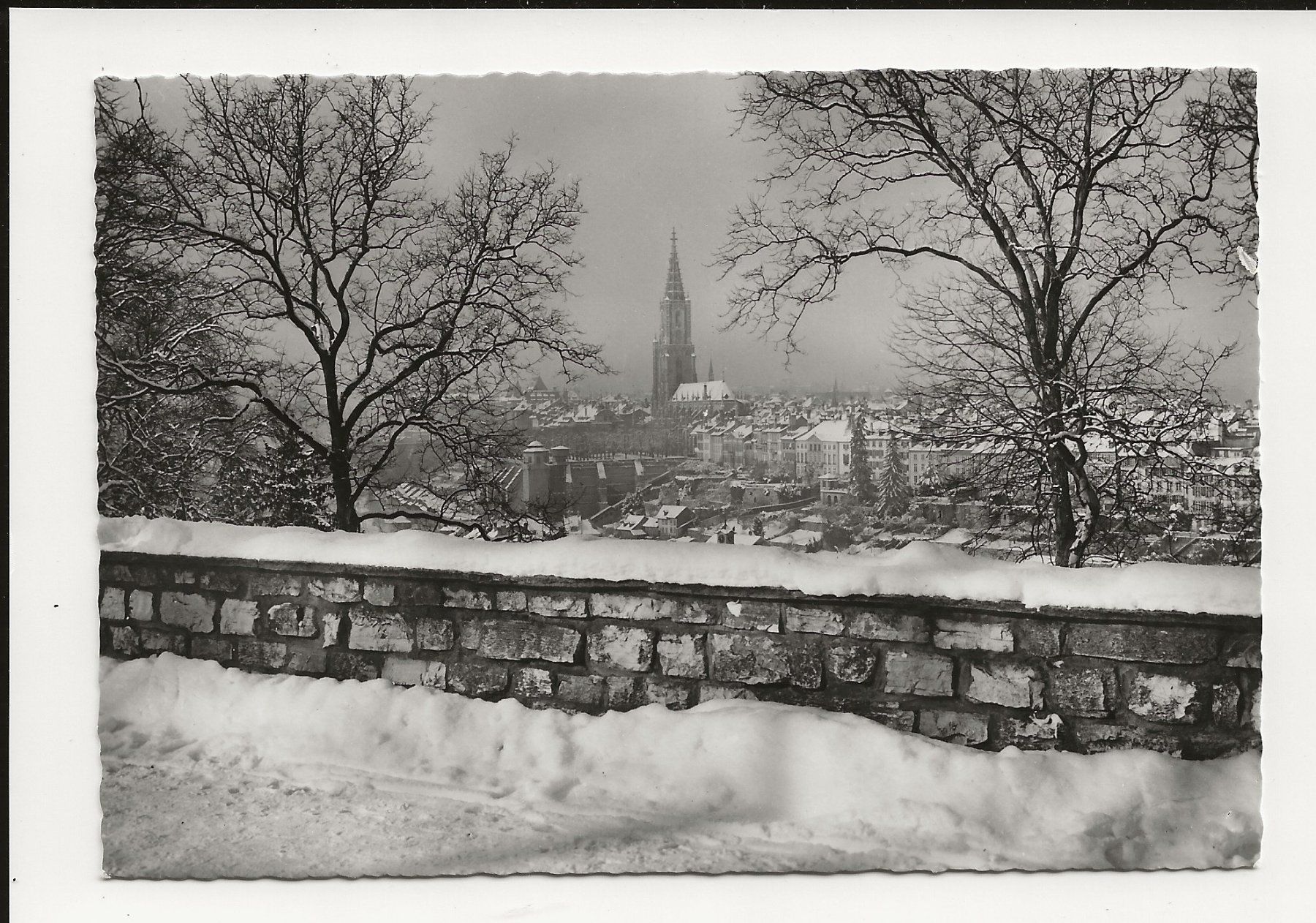 Cartoline postali: AK ca. 1960 Bern im Winter – Usato da Greifensee venduto da 315WDO
