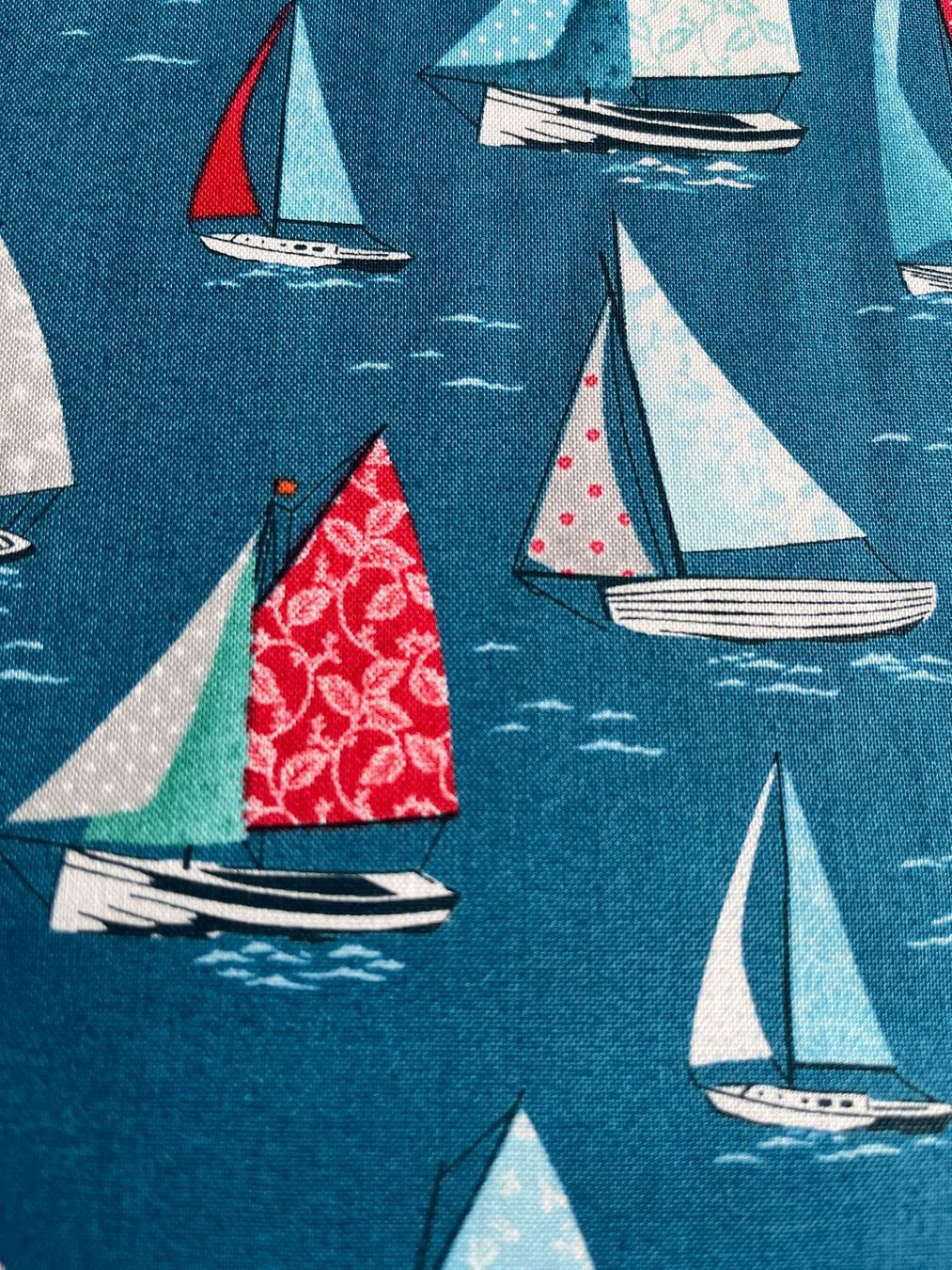 Tissus: Patchworkstoff  Schiff ahoi – Neuf (Voir description) à Seuzach par KreativmitStoff 3