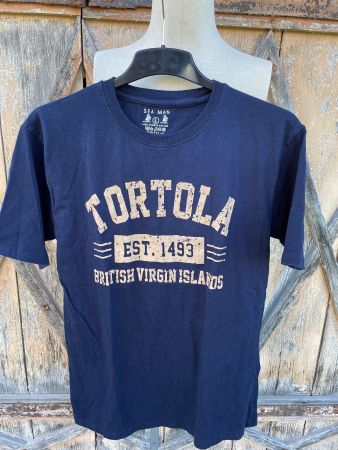 SEA MAN T-Shirt Gr. L "British Virgin Islands"