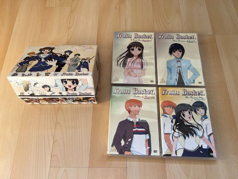 Fruits Basket DVD Bundle 4Disc Anime Episode 126 PAL Vol 1 Kaufen auf Ricardo