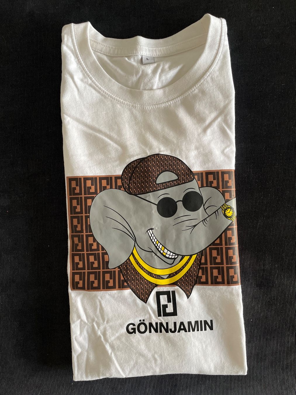 T-shirt: GÖNNJAMIN TShirt (Kollegah) - Gr. L – Usato da Greifensee venduto da tum_yl2l 1