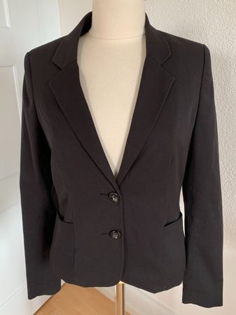 H&M DIVIDED Damen Blazer, Gr. 40, Schwarz