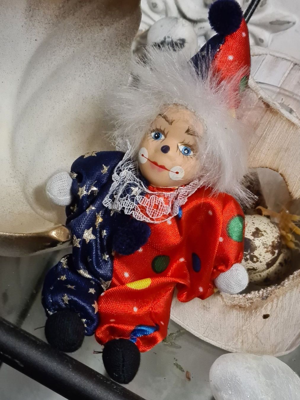 Puppen: Mini Harlekin Deko Puppe – Gebraucht aus Amriswil von kleindeko 1