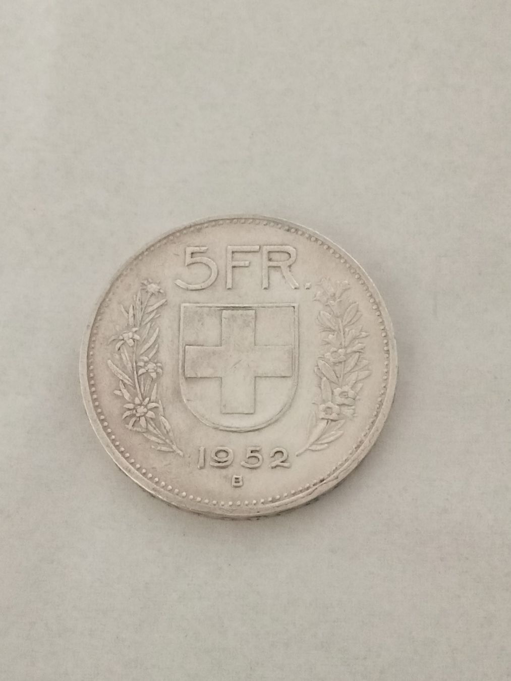Toutes les monnaies: 5 Franken 1952 – D'occasion à Alpnach Dorf par ake-7x7v