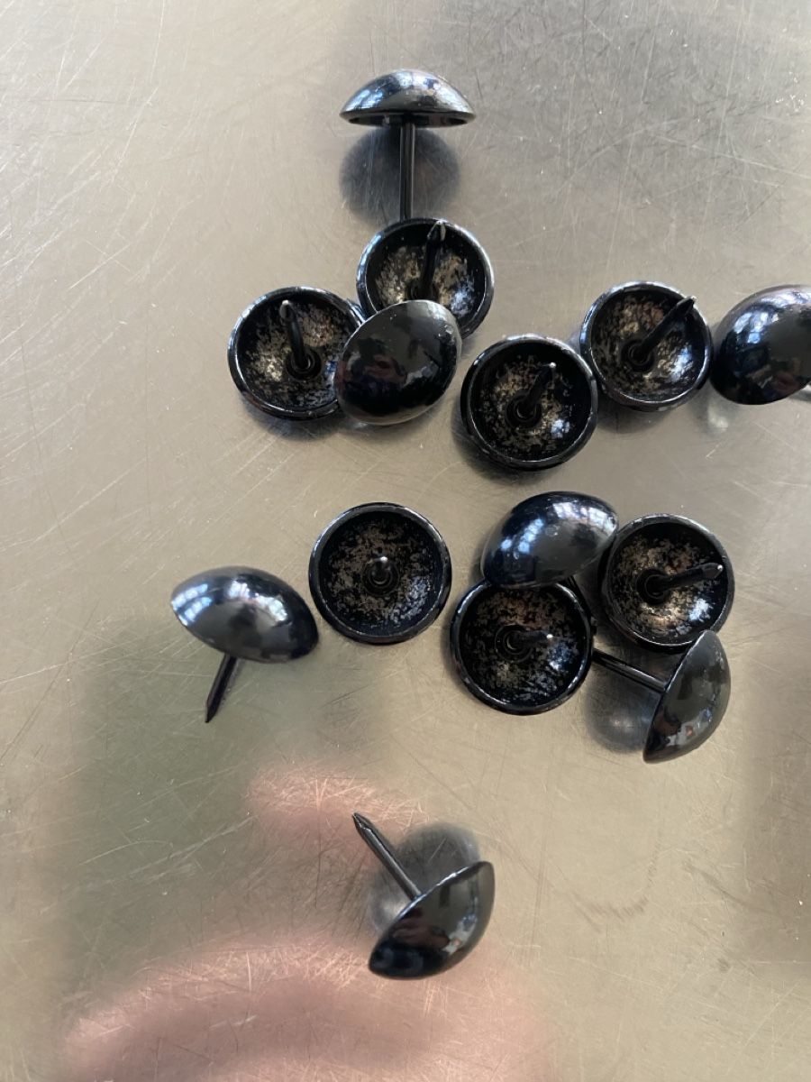 Alle Werkzeuge: Polsternägel schwarz 1000 Stück – Neu (gemäss Beschreibung) aus Meyriez von Blacktomato 1