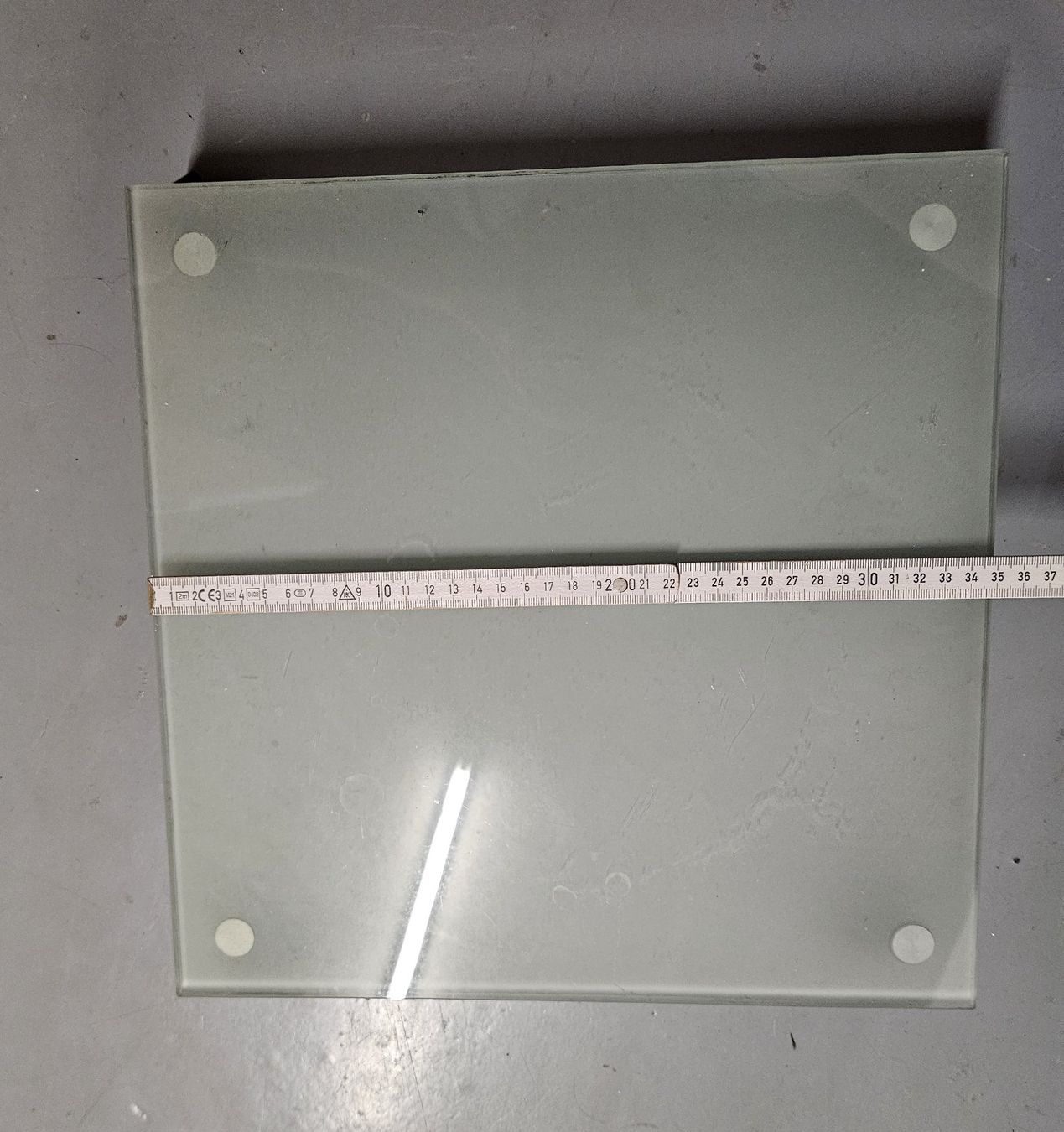 Sonstiges für Haushalt & Wohnen: Pflanzenständer mit Rollen Milchglas 35x35 cm – Neu (gemäss Beschreibung) aus Wangen b. Olten von ricirici01 2