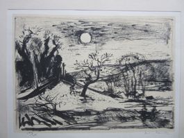 A.PLANSON LITHOGRAPHIE SIGNIERT NUMMERIERT