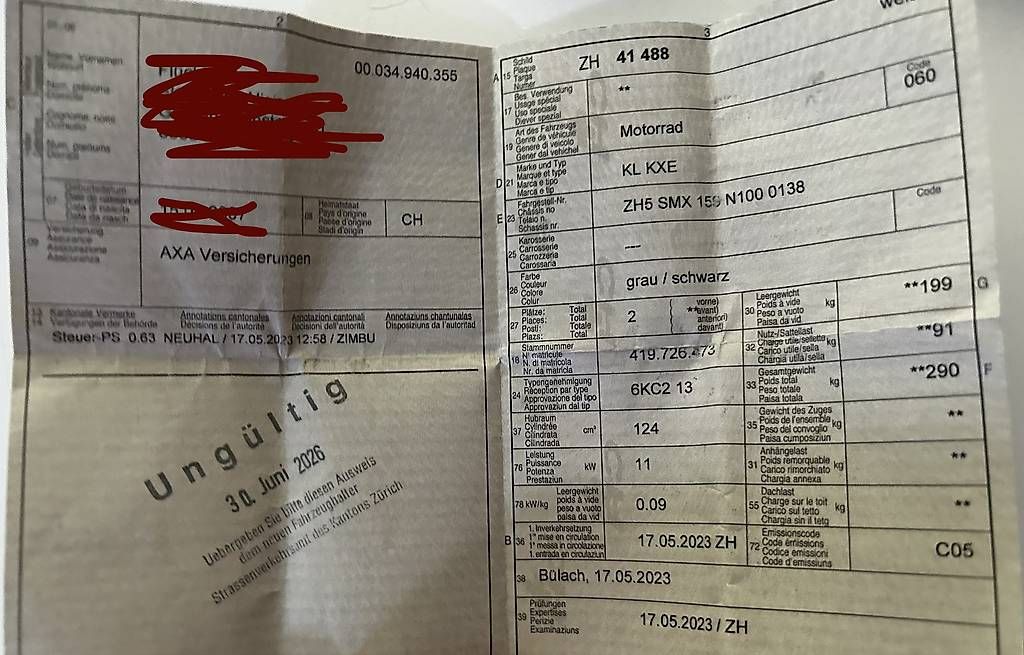 Strada: KL KXE 125  – Usato da Bassersdorf venduto da lex_99zr 4